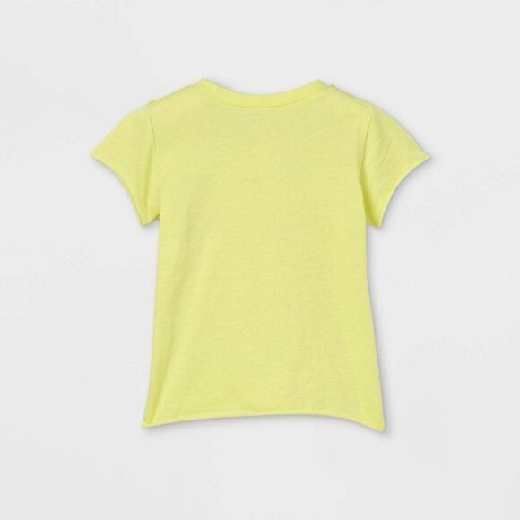 Grayson Mini Toddler Girls More Love Short Sleeve T-Shirt Yellow 3T NEW - Picture 2 of 4